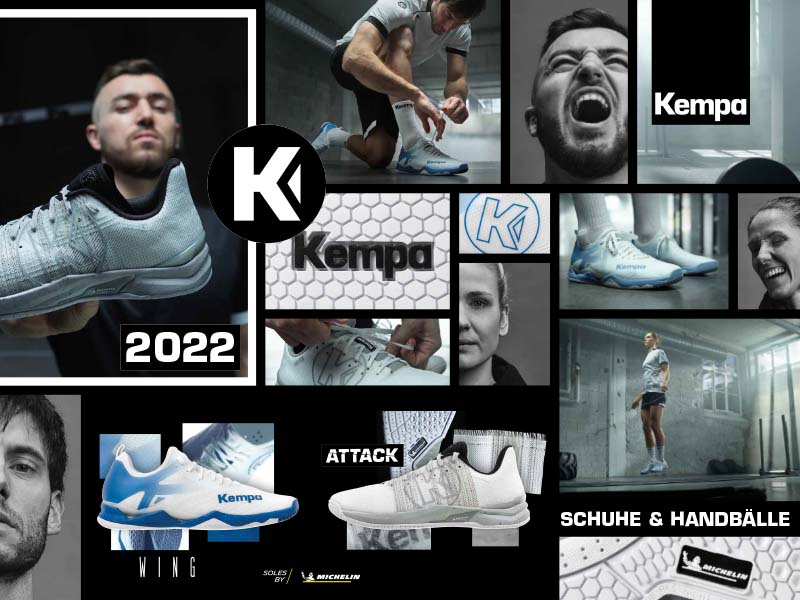 kempa Katalog Schuhe & Handbälle 2022